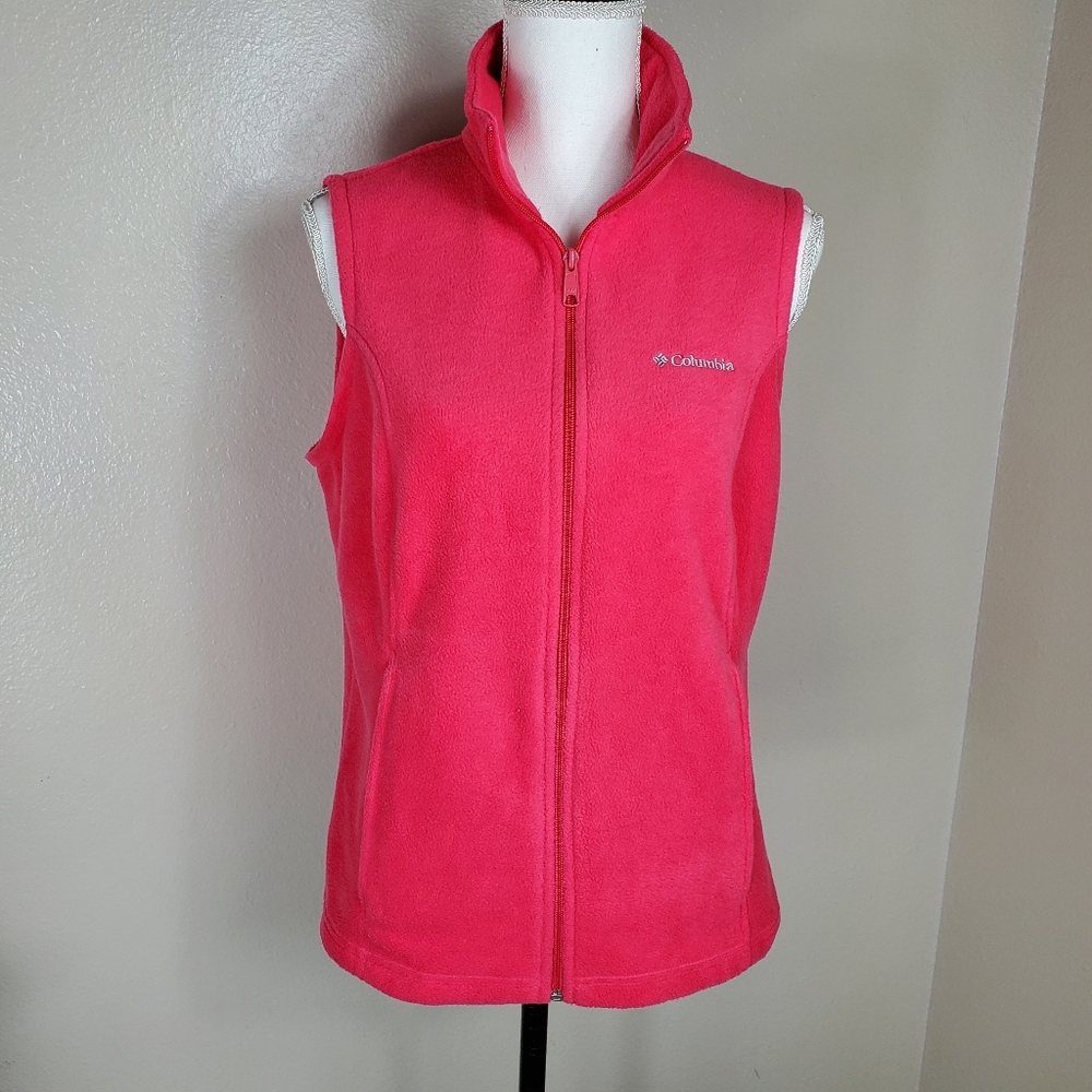 Columbia Fleece Vest. Sz M - Picture 1 of 8
